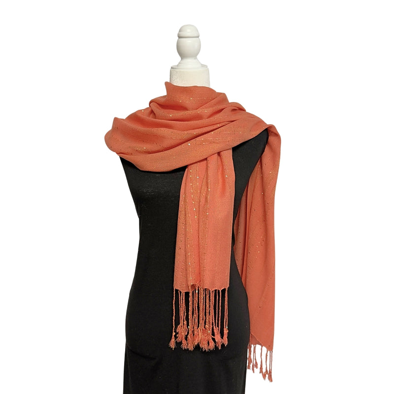 Humble Hilo Handmade Shimmer Thread Scarf