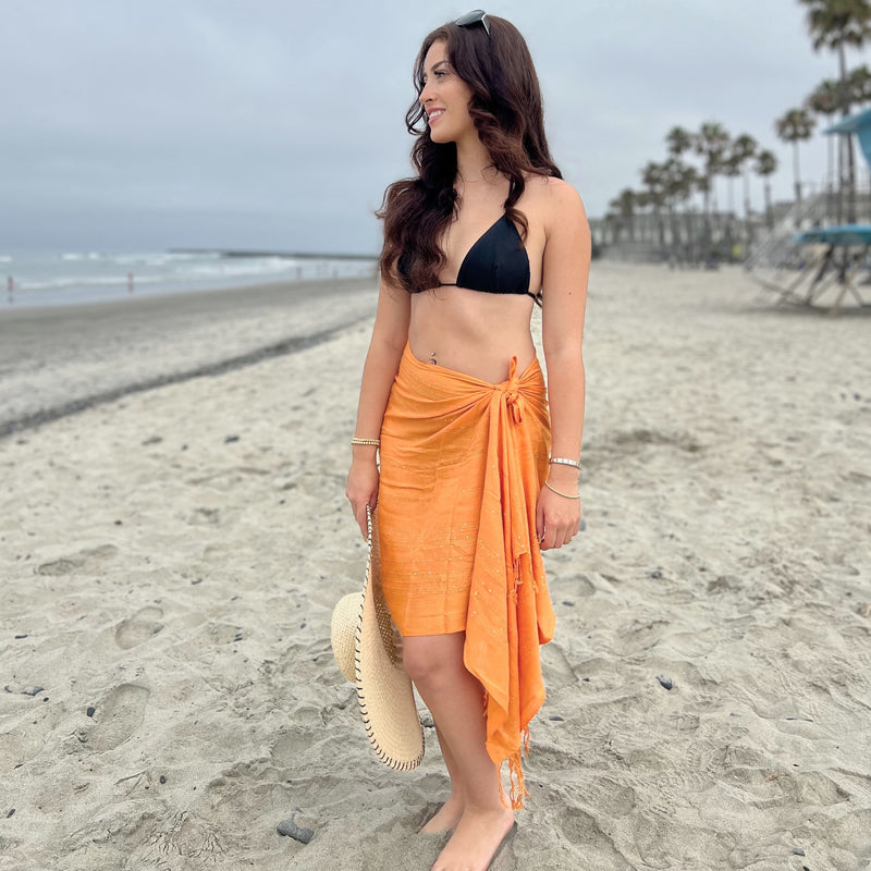 Humble Hilo Handmade Shimmer Thread Scarf