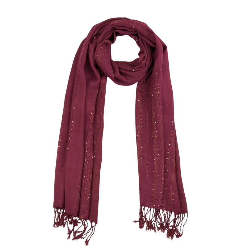 Humble Hilo Handmade Shimmer Thread Scarf