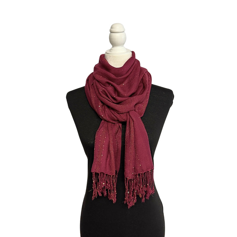 Humble Hilo Handmade Shimmer Thread Scarf
