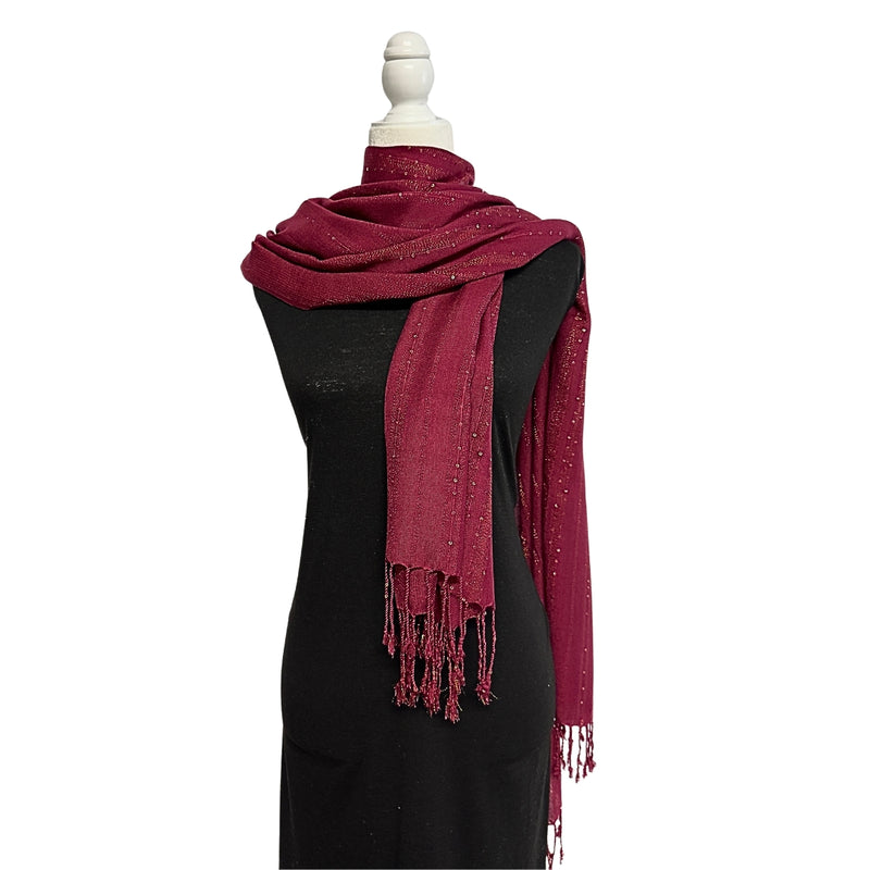 Humble Hilo Handmade Shimmer Thread Scarf