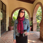 Humble Hilo Handmade Shimmer Thread Scarf