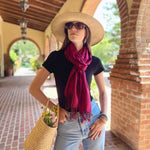 Humble Hilo Handmade Shimmer Thread Scarf
