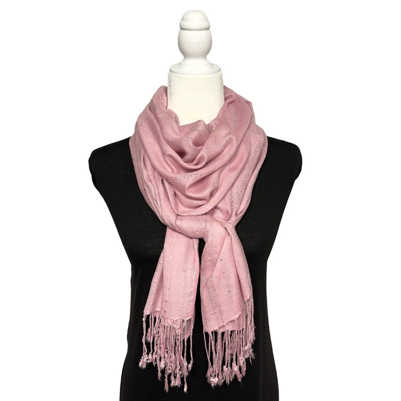 Humble Hilo Handmade Shimmer Thread Scarf