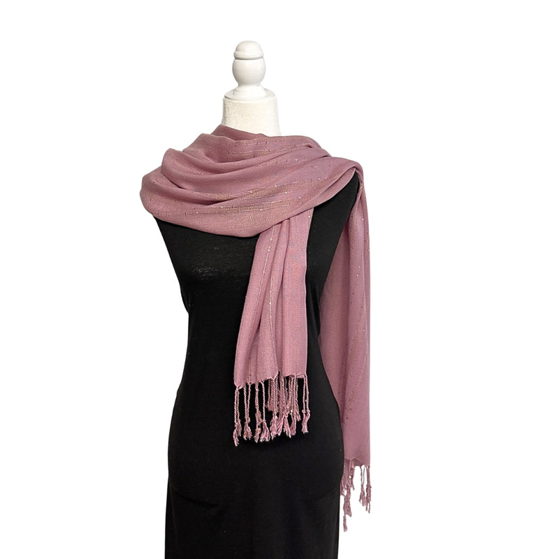 Humble Hilo Handmade Shimmer Thread Scarf