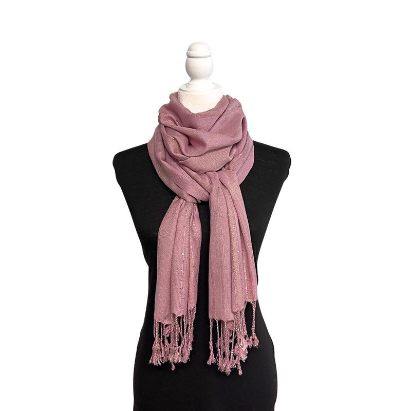Humble Hilo Handmade Shimmer Thread Scarf