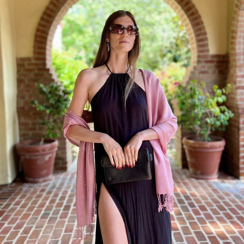 Humble Hilo Handmade Shimmer Thread Scarf