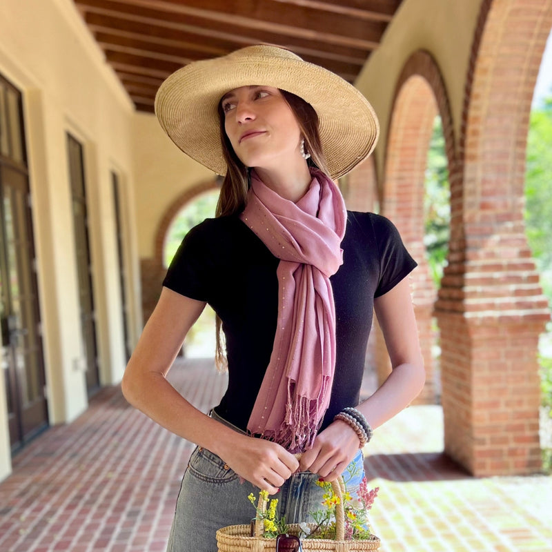 Humble Hilo Handmade Shimmer Thread Scarf
