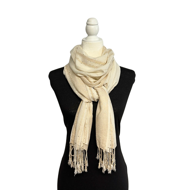 Humble Hilo Handmade Shimmer Thread Scarf