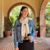 Humble Hilo Handmade Shimmer Thread Scarf