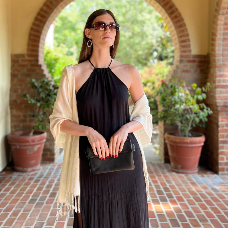 Humble Hilo Handmade Shimmer Thread Scarf