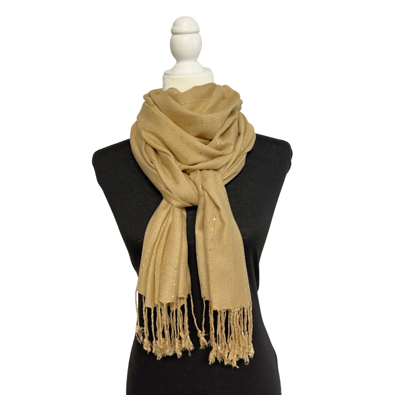Humble Hilo Handmade Shimmer Thread Scarf