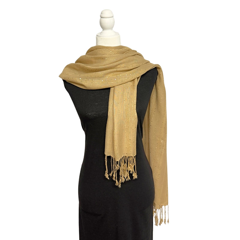 Humble Hilo Handmade Shimmer Thread Scarf