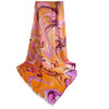 Humble Hilo Silk Square Scarf Marble Swirls