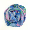 Humble Hilo Silk Square Scarf Marble Swirls