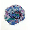 Humble Hilo Silk Blend Long Scarf Marble Swirls