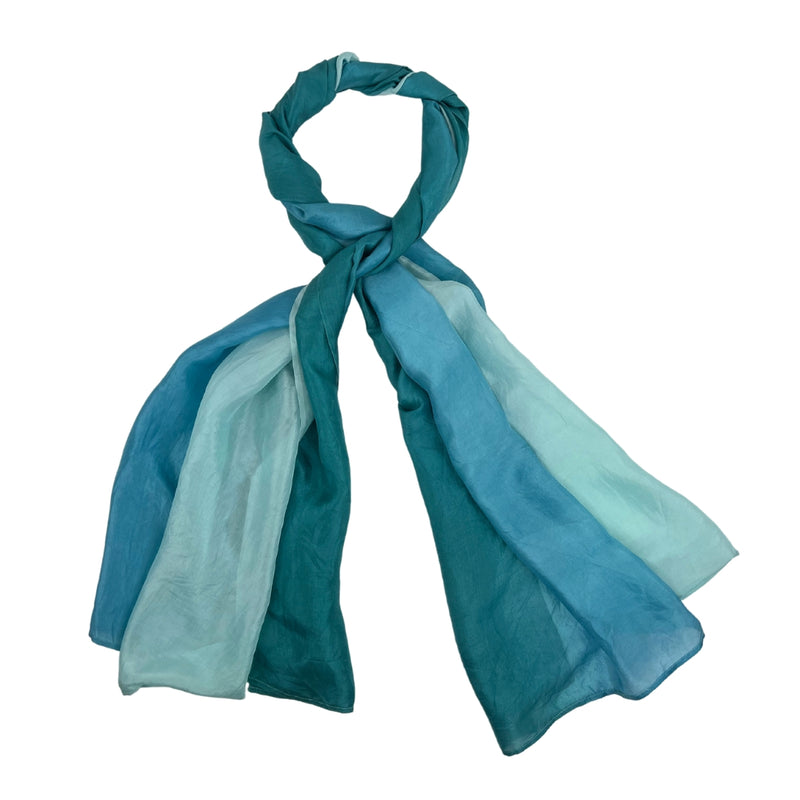 Humble Hilo Silk Scarf Ombre Waterfall