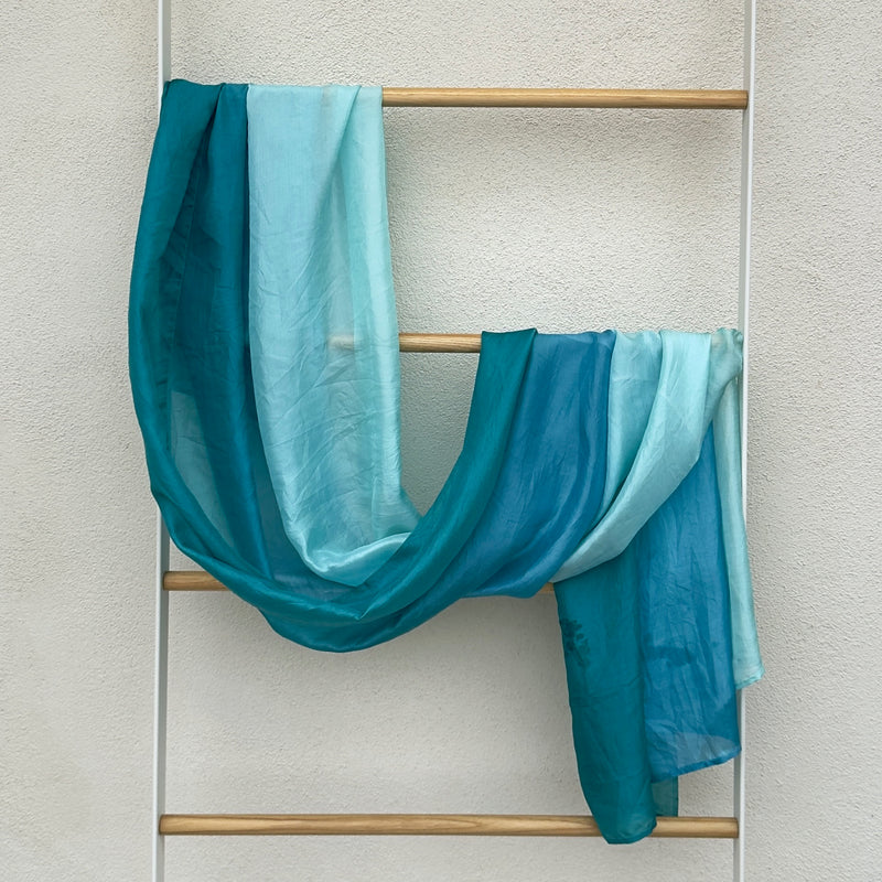 Humble Hilo Silk Scarf Ombre Waterfall