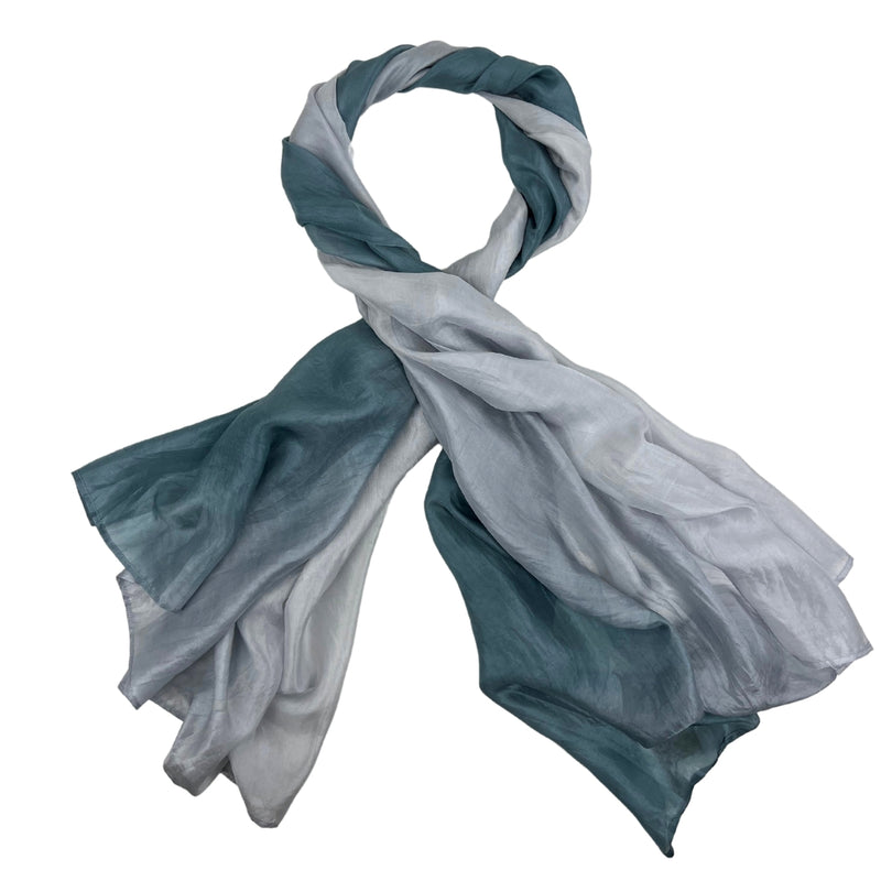 Humble Hilo Silk Scarf Ombre Waterfall