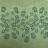 Humble Hilo Silk Blend Scarf, Blooming Stencils