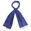 Humble Hilo Silk Blend Scarf, Blooming Stencils