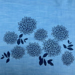 Humble Hilo Silk Blend Scarf, Blooming Stencils