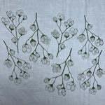 Humble Hilo Silk Blend Scarf, Blooming Stencils