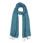 Humble Hilo Silk Blend Scarf in Solid Hues