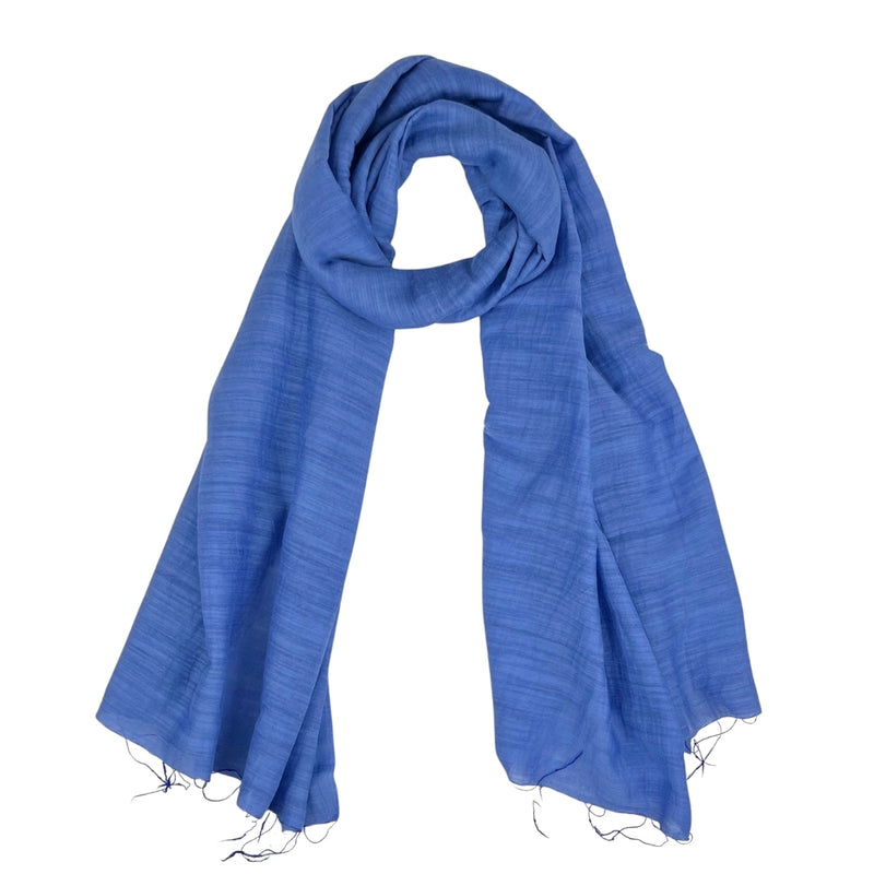 Humble Hilo Silk Blend Scarf in Solid Hues