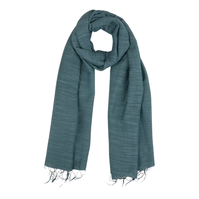 Humble Hilo Silk Blend Scarf in Solid Hues