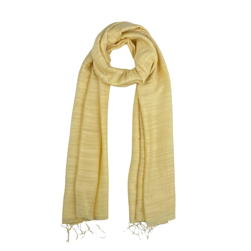 Humble Hilo Silk Blend Scarf in Solid Hues