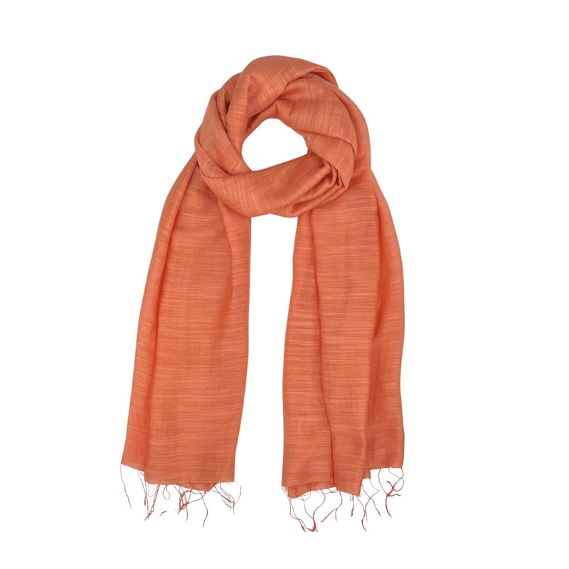 Humble Hilo Silk Blend Scarf in Solid Hues