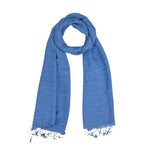 Humble Hilo Silk Blend Scarf in Solid Hues