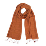 Humble Hilo Silk Blend Scarf in Solid Hues