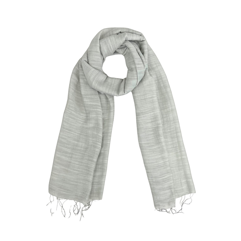 Humble Hilo Silk Blend Scarf in Solid Hues