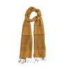 Humble Hilo Silk Blend Scarf with Tight Stripes