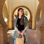 Humble Hilo Cumulus 100% Cotton Scarf Gauzy Stripes
