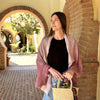 Humble Hilo Cumulus 100% Cotton Scarf Gauzy Stripes