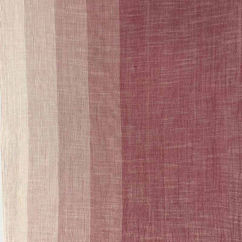 Humble Hilo Cumulus 100% Cotton Scarf Gauzy Stripes