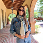Humble Hilo Loomed Scarf Broad Stripes