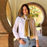 Humble Hilo Loomed Scarf Broad Stripes