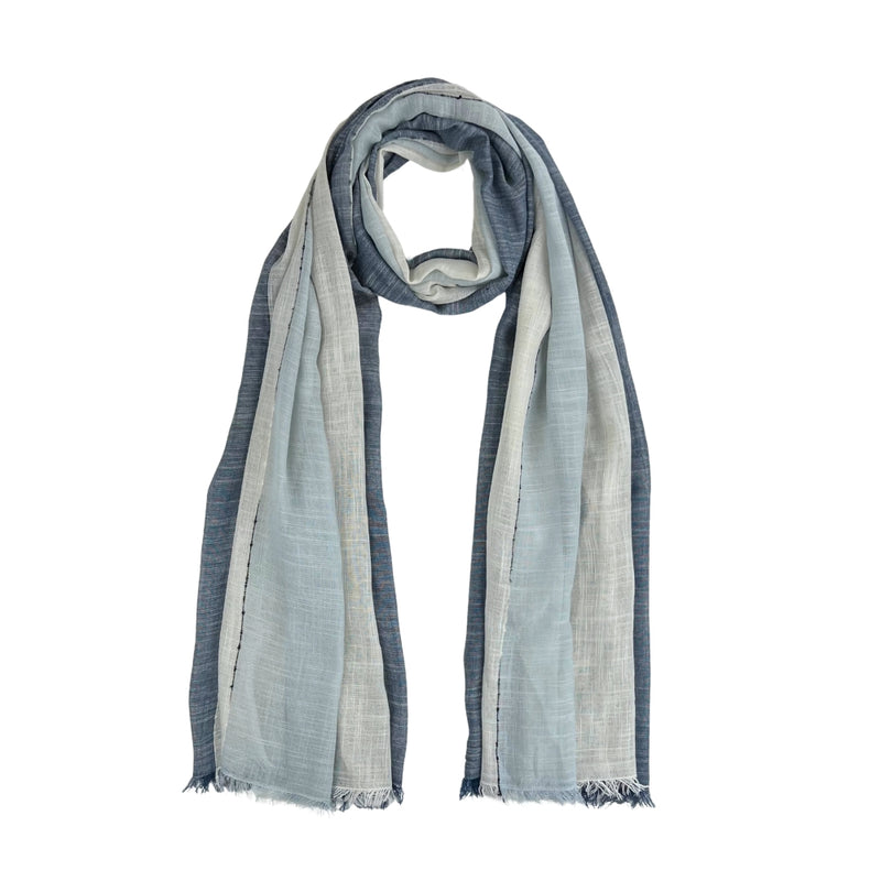 Humble Hilo Loomed Scarf Broad Stripes