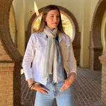 Humble Hilo Loomed Scarf Broad Stripes