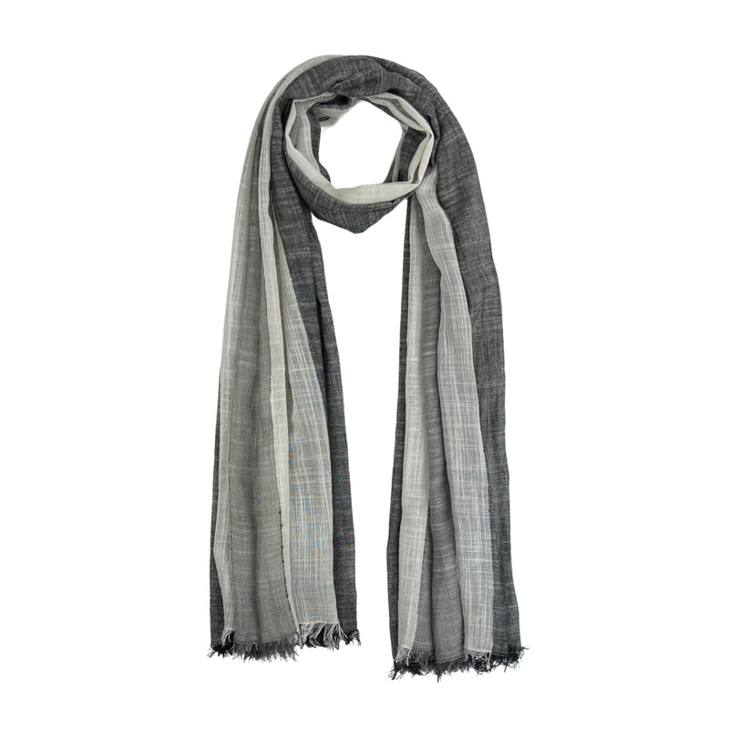 Humble Hilo Loomed Scarf Broad Stripes