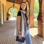 Humble Hilo Loomed Scarf Broad Stripes
