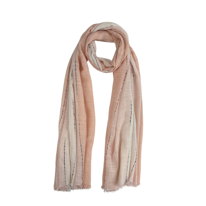 Humble Hilo Loomed Scarf Broad Stripes