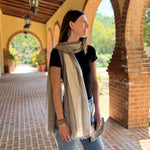 Humble Hilo Loomed Scarf Broad Stripes