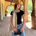 Humble Hilo Loomed Scarf Broad Stripes