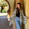 Humble Hilo Loomed Cotton Blend Scarf Pinstripes