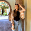 Humble Hilo Loomed Cotton Blend Scarf Pinstripes